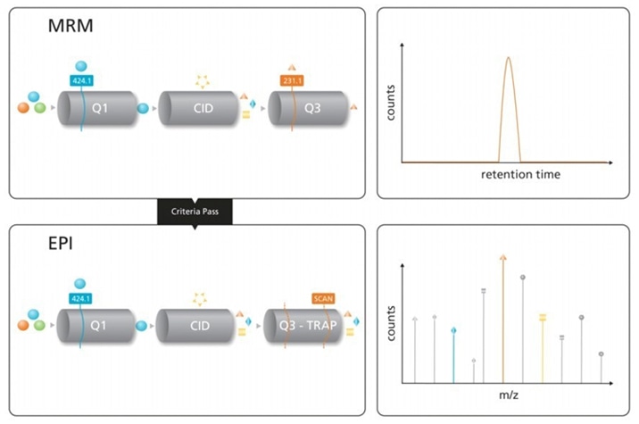 The Quadrupole-Trap Mass Spectrometry